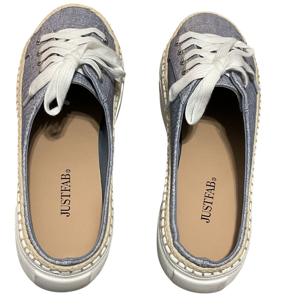 Justfab Late Riser Slip-On Sneaker Size 7.5 - Picture 6 of 8